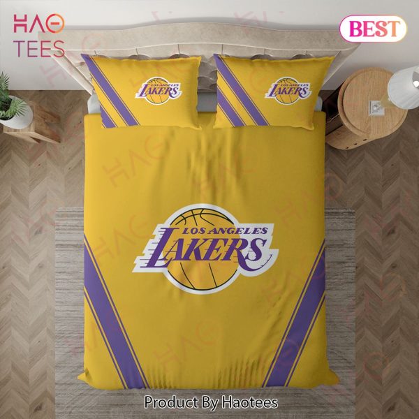 NBA Los Angeles Lakers Bedding Duvet Cover Limited Edition