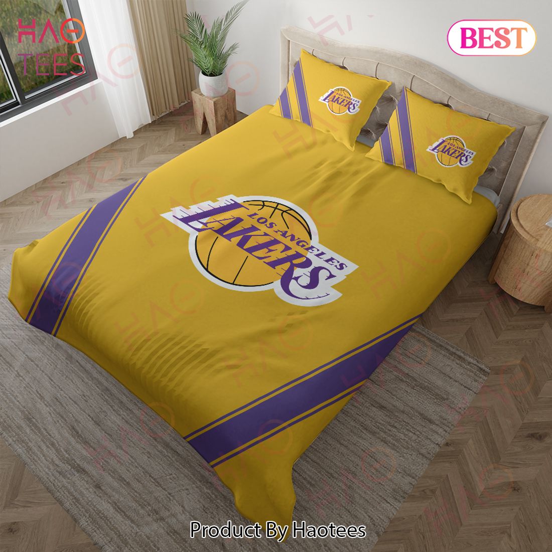 NBA Los Angeles Lakers Bedding Duvet Cover Limited Edition