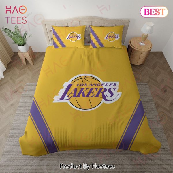 NBA Los Angeles Lakers Bedding Duvet Cover Limited Edition