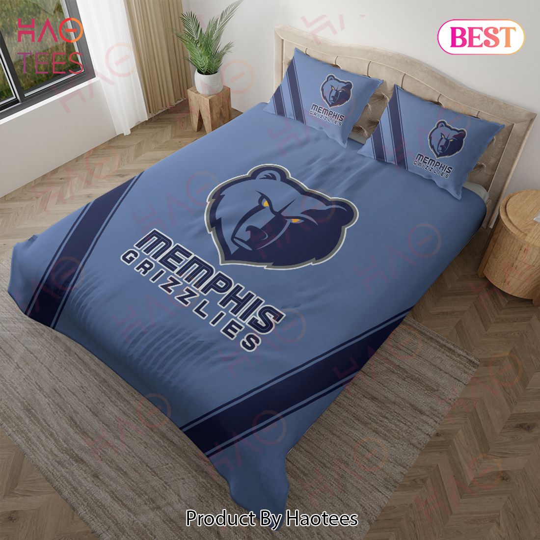 NBA Memphis Grizzlies Bedding Duvet Cover Limited Edition NBA Memphis Grizzlies Bedding Duvet Cover Limited Edition