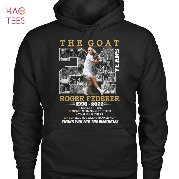 The Goat Roger Federer 1998-2022 Shirt