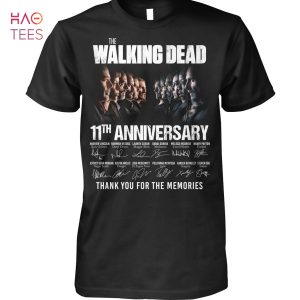 The Walking Dead 11 Anniversary Shirt The Walking Dead 11 Anniversary Shirt