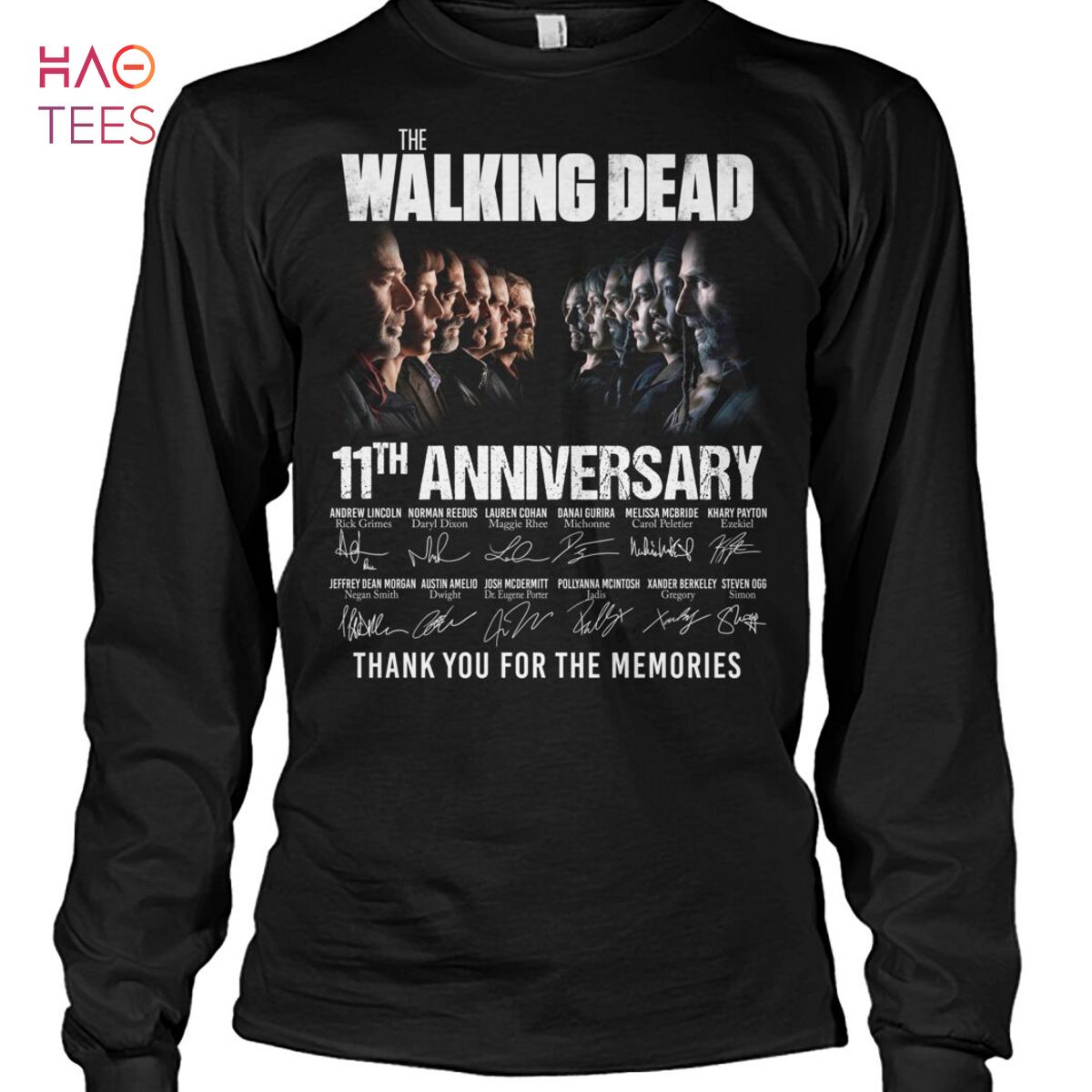 The Walking Dead 11 Anniversary Shirt The Walking Dead 11 Anniversary Shirt