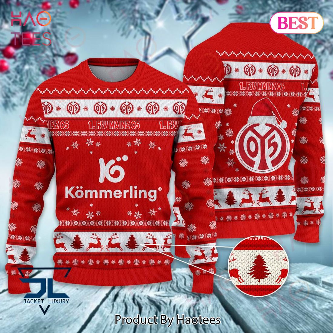 1. FSV Mainz 05 Kommerling Sweater Limited Edition 1. FSV Mainz 05 Kommerling Sweater Limited Edition