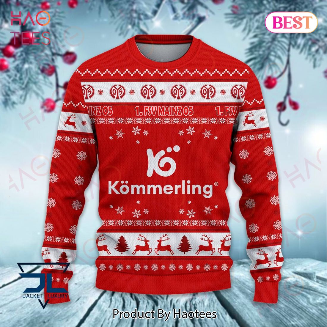 1. FSV Mainz 05 Kommerling Sweater Limited Edition 1. FSV Mainz 05 Kommerling Sweater Limited Edition