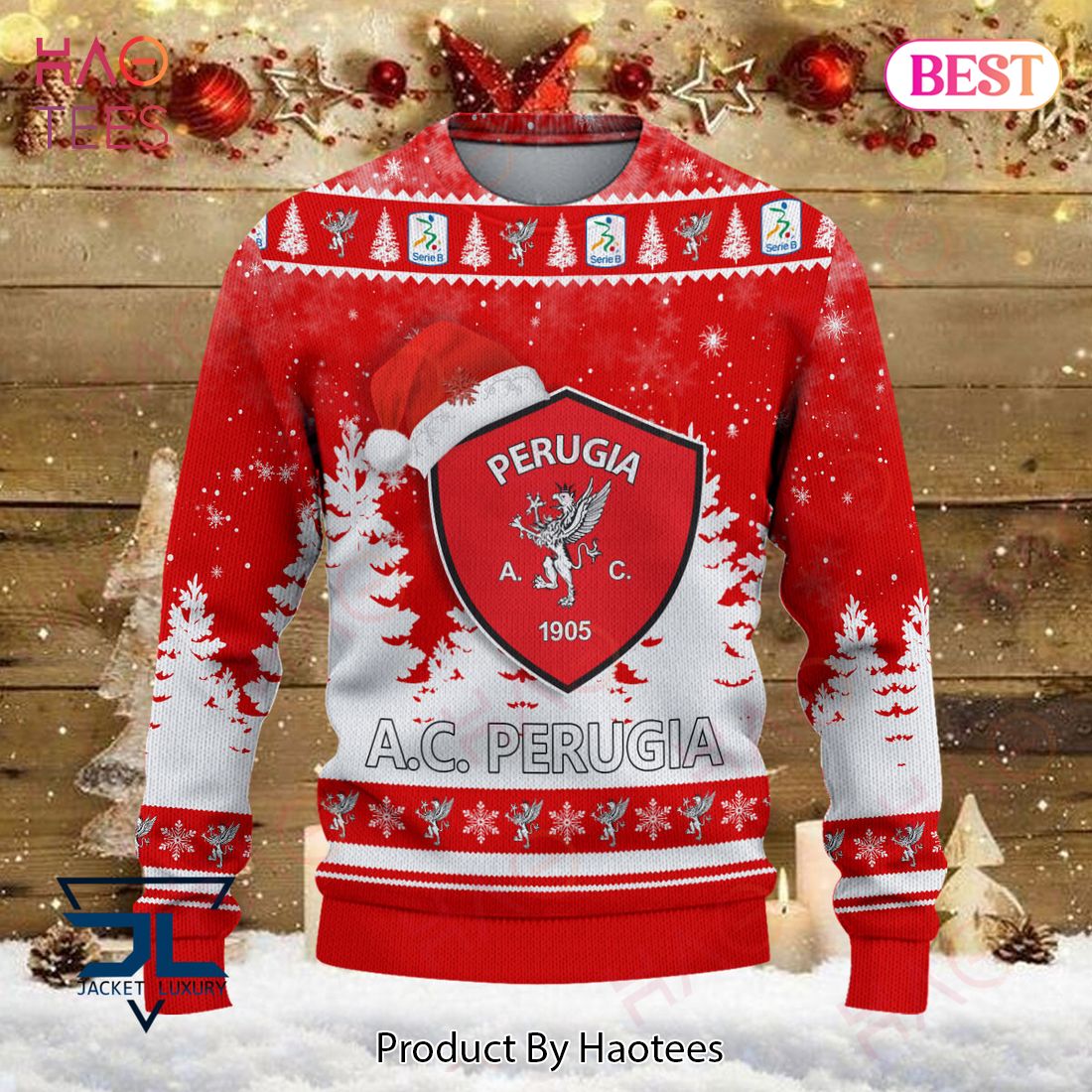 A.C. Perugia Christmas Sweater Limited Edition A.C. Perugia Christmas Sweater Limited Edition