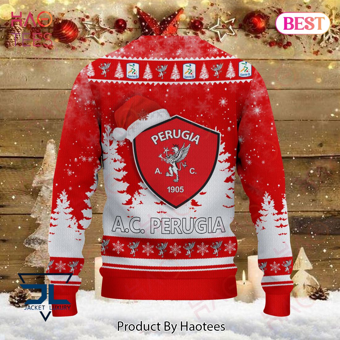 A.C. Perugia Christmas Sweater Limited Edition A.C. Perugia Christmas Sweater Limited Edition