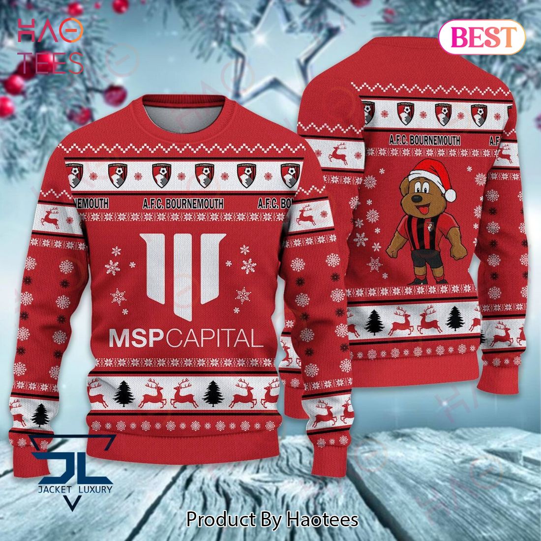 A.F.C. Bournemouth MSP Capital Sweater Limited Edition
