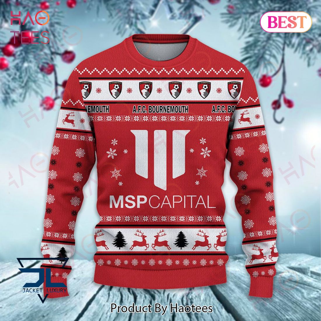 A.F.C. Bournemouth MSP Capital Sweater Limited Edition A.F.C. Bournemouth MSP Capital Sweater Limited Edition