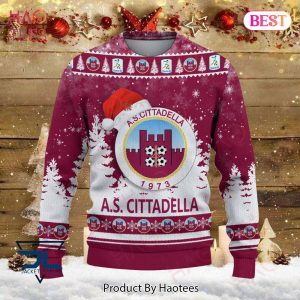 A.S. Cittadella 1973 Pink Mix White Sweater Limited Edition