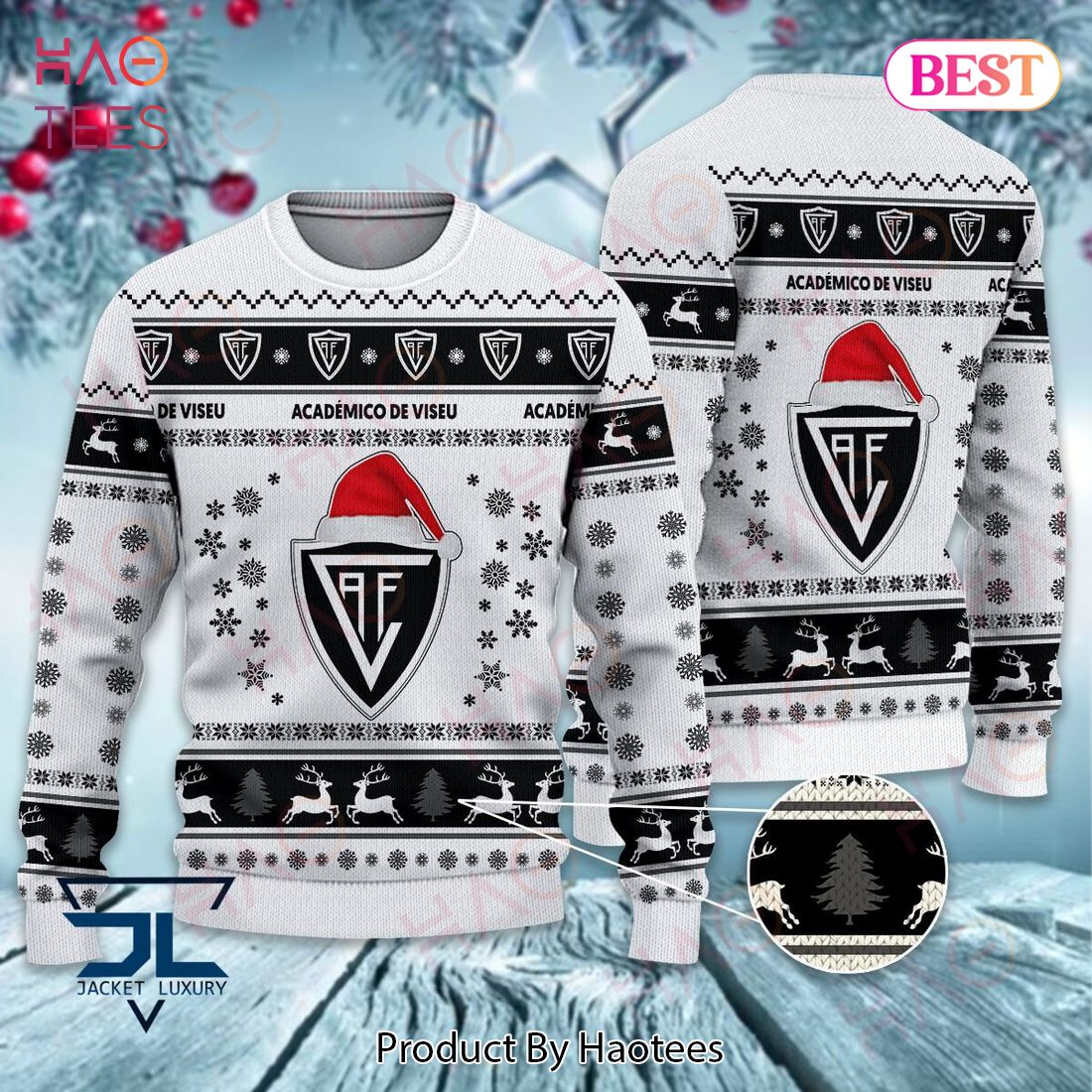 Academico De Viseu Christmas Luxury Brand Sweater Limited Edition