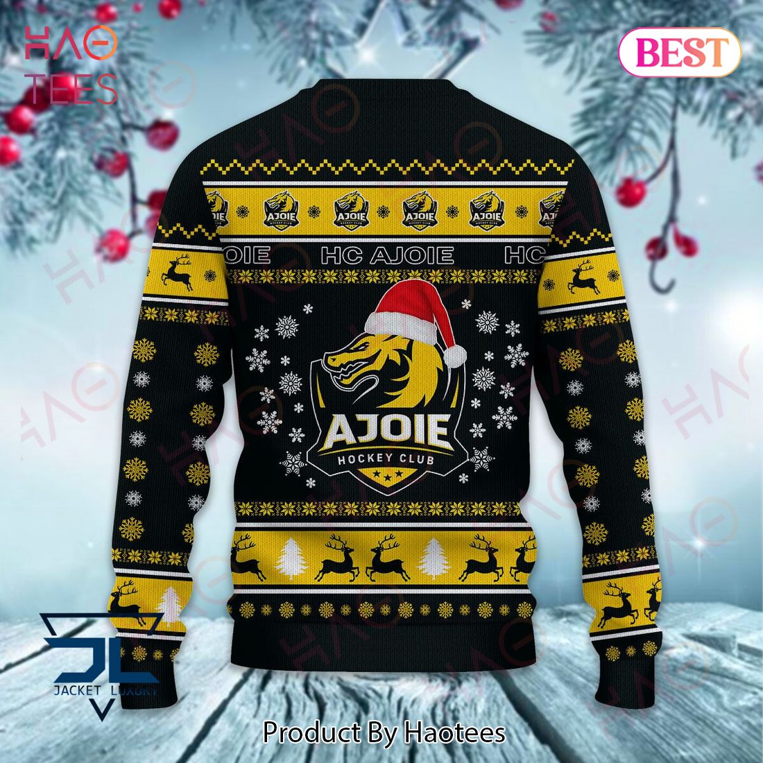 Ajoie Hockey Club Christmas Luxury Brand Sweater Limited Edition Ajoie Hockey Club Christmas Luxury Brand Sweater Limited Edition