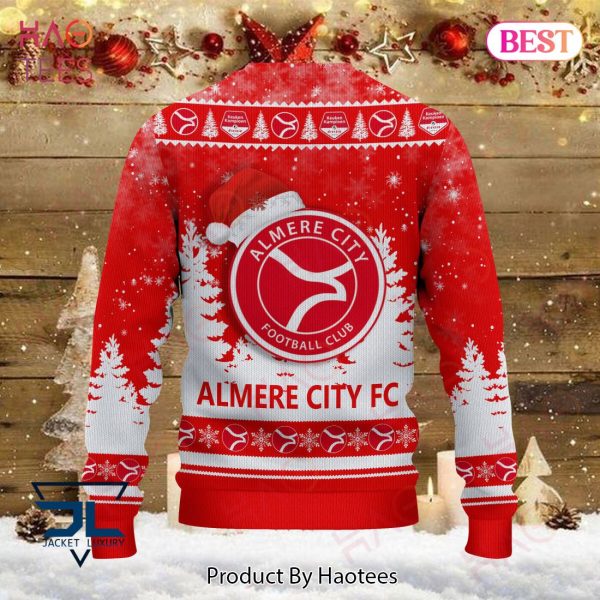 Almere City FC Red Mix White Christmas Luxury Brand Sweater Limited Edition