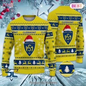 ASM Clermont Auvergne Christmas Luxury Brand Sweater Limited Edition