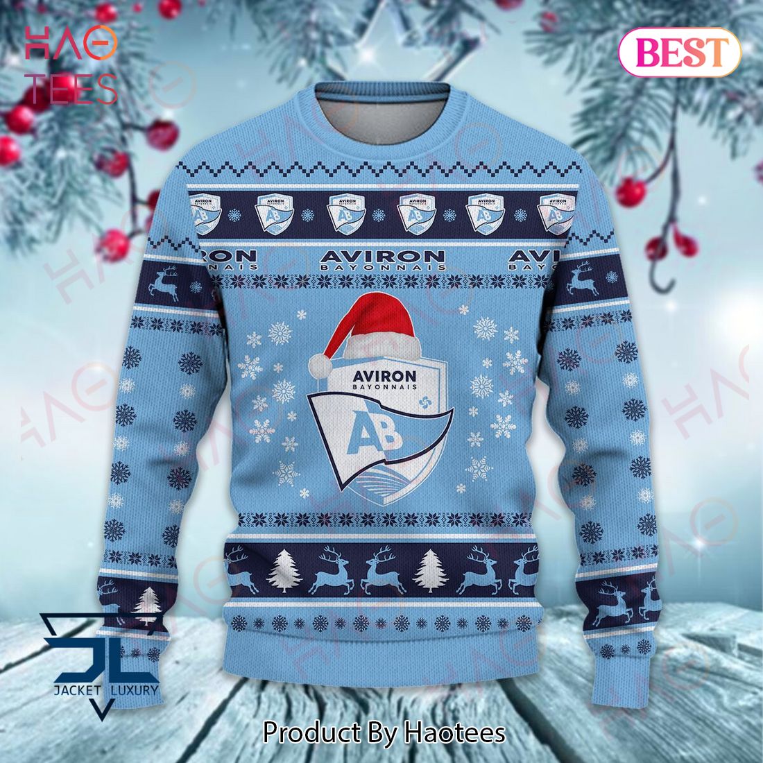 Aviron Bayonnais Christmas Luxury Brand Sweater Limited Edition Aviron Bayonnais Christmas Luxury Brand Sweater Limited Edition