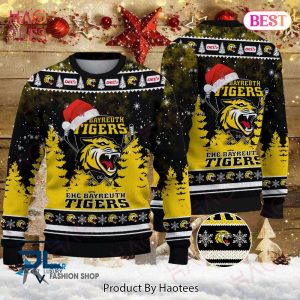 Bayreuth Tigers Black Mix Gold Christmas Luxury Brand Sweater Limited Edition