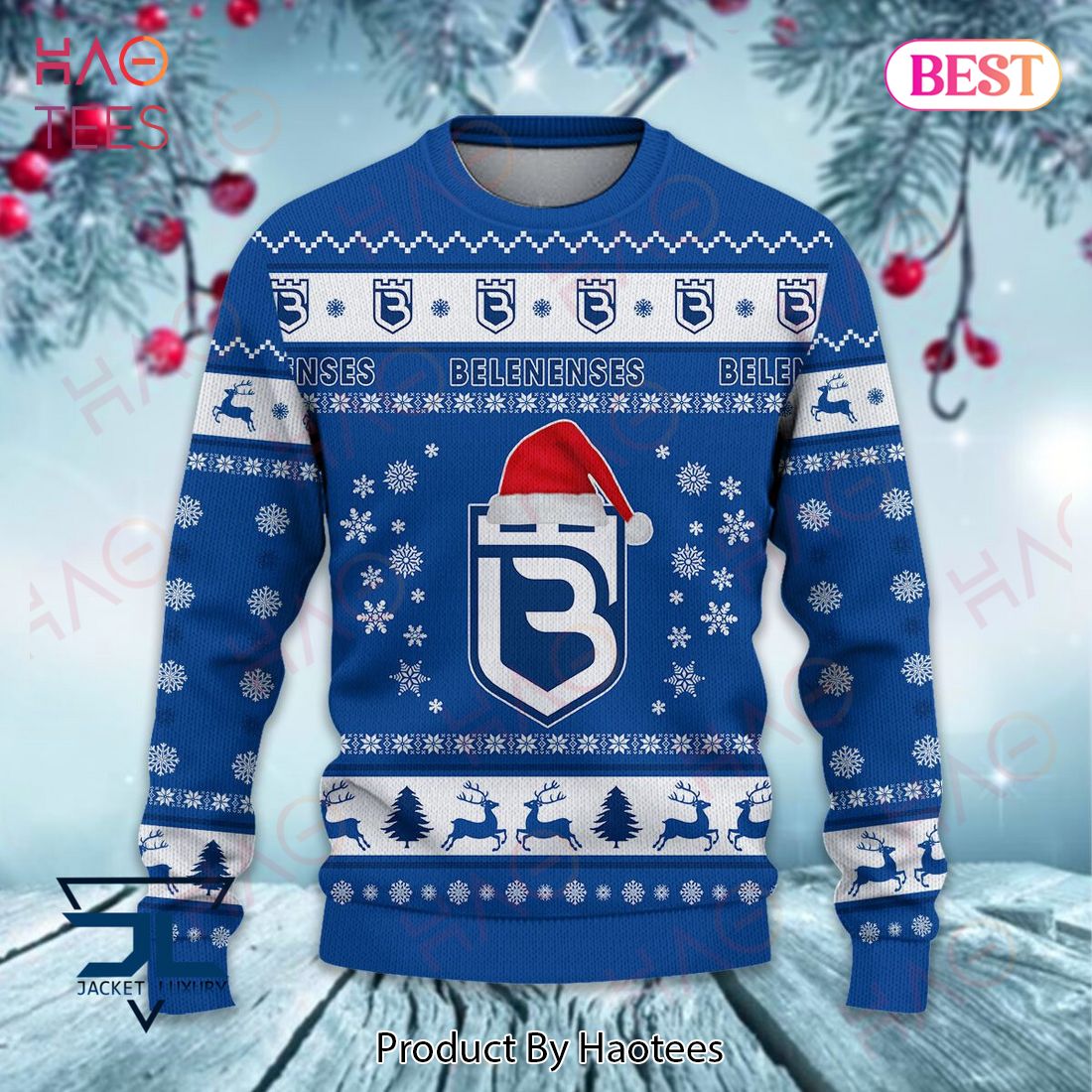 BEST Belenenses SAD Christmas Luxury Brand Sweater Limited Edition BEST Belenenses SAD Christmas Luxury Brand Sweater Limited Edition