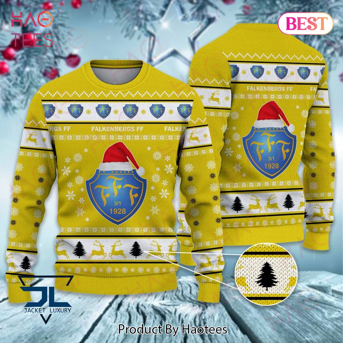BEST Falkenbergs FF Christmas Luxury Brand Sweater Limited Edition