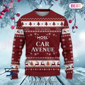 BEST FC Metz Car Avenue Christmas Luxury Brand Sweater Limited Edition