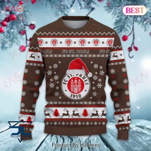 BEST FC St. Pauli 1910 Christmas Luxury Brand Sweater Limited Edition