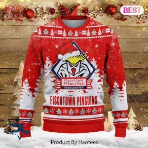 BEST Fischtown Pinguins Red Mix White Luxury Brand Sweater Limited Edition