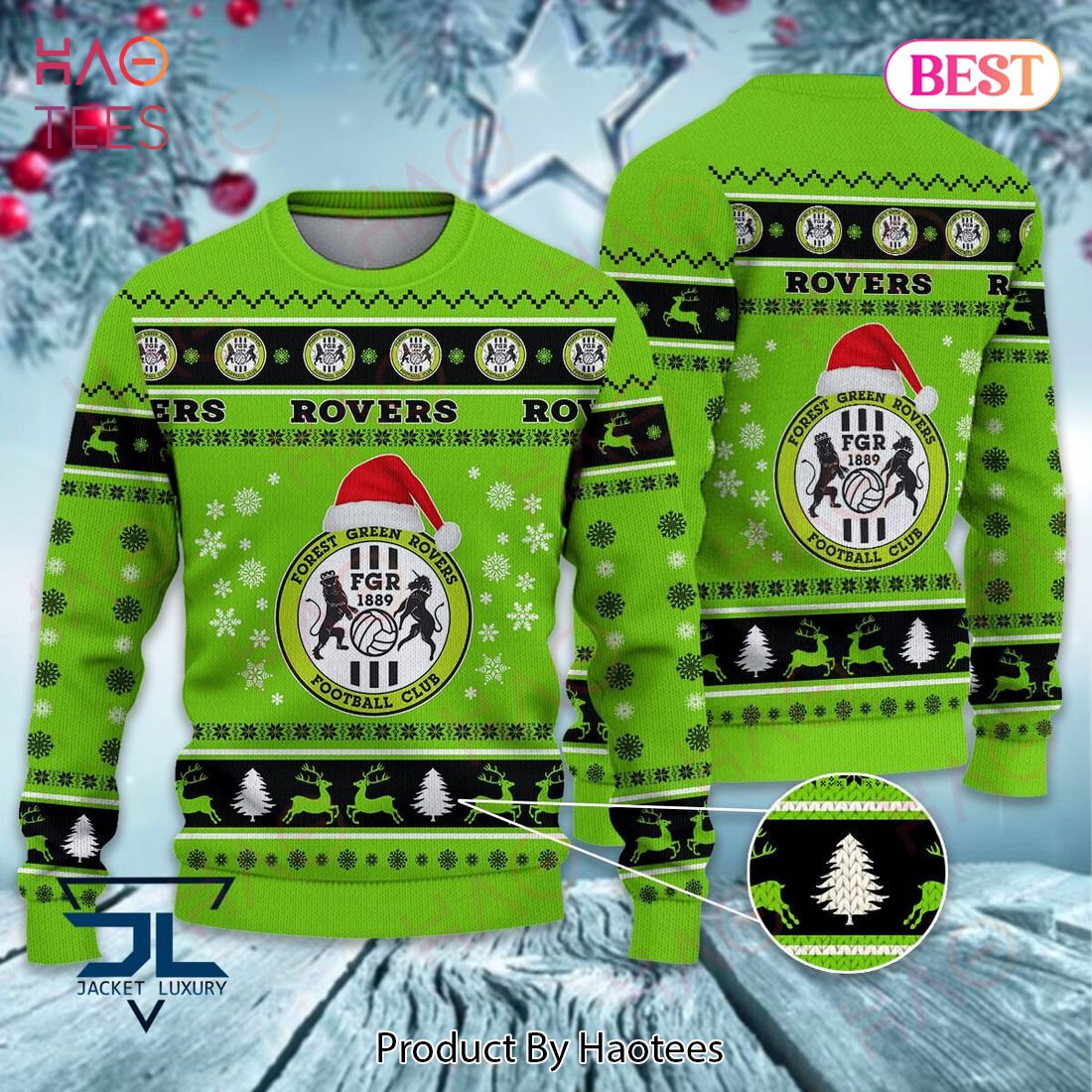 BEST Forest Green Rovers Luxury Brand Sweater Limited Edition