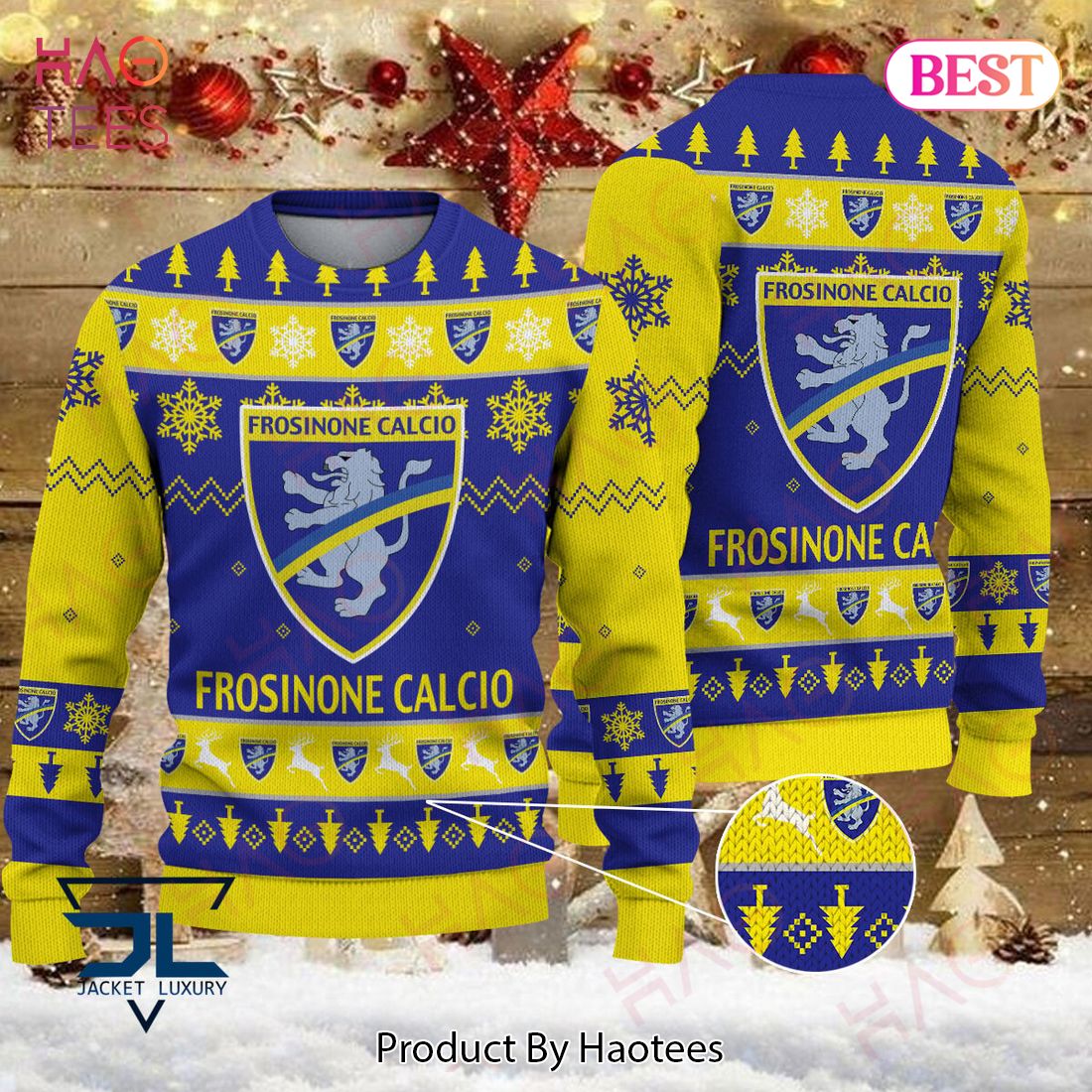 BEST Frosinone Calcio Christmas Luxury Brand Sweater Limited Edition