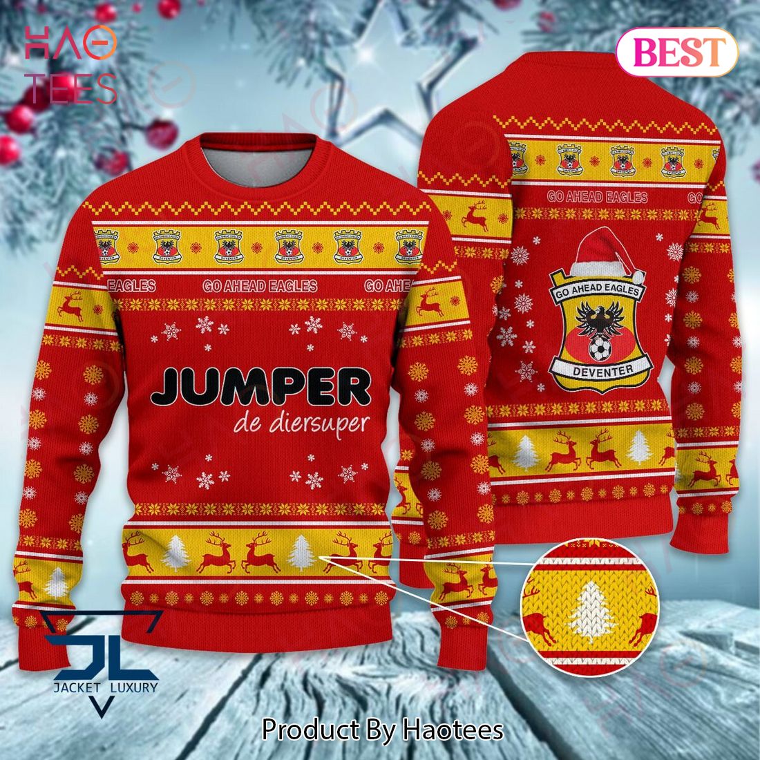 BEST Go Ahead Eagles Jumper Luxury Brand Sweater Limited Edition