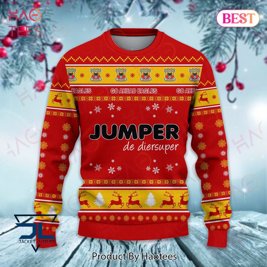 BEST Go Ahead Eagles Jumper Luxury Brand Sweater Limited Edition BEST Go Ahead Eagles Jumper Luxury Brand Sweater Limited Edition