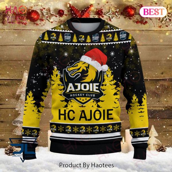 BEST HC Ajoie Black Mix Gold Luxury Brand Sweater Limited Edition
