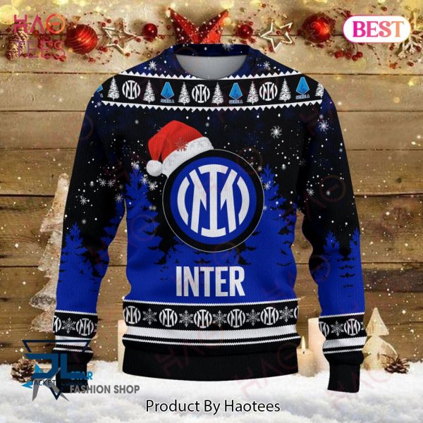 BEST Inter Black Mix Blue Luxury Brand Sweater Limited Edition