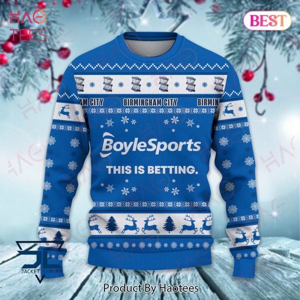 Birmingham City F.C Christmas Luxury Brand Sweater Limited Edition