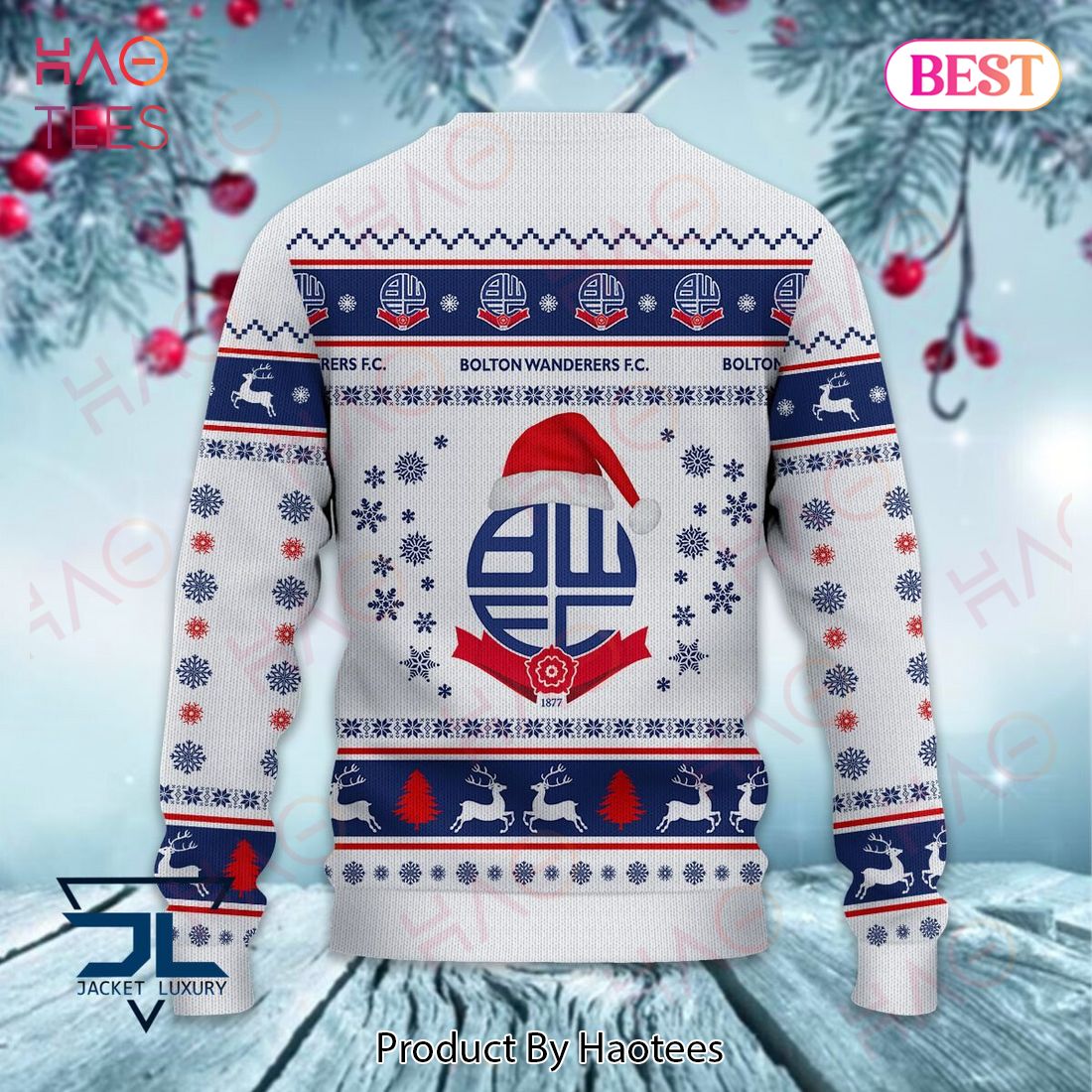 Bolton Wanderers FC Christmas Luxury Brand Sweater Limited Edition
