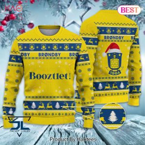 Brondby IF Booztler Christmas Luxury Brand Sweater Limited Edition