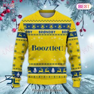 Brondby IF Booztler Christmas Luxury Brand Sweater Limited Edition