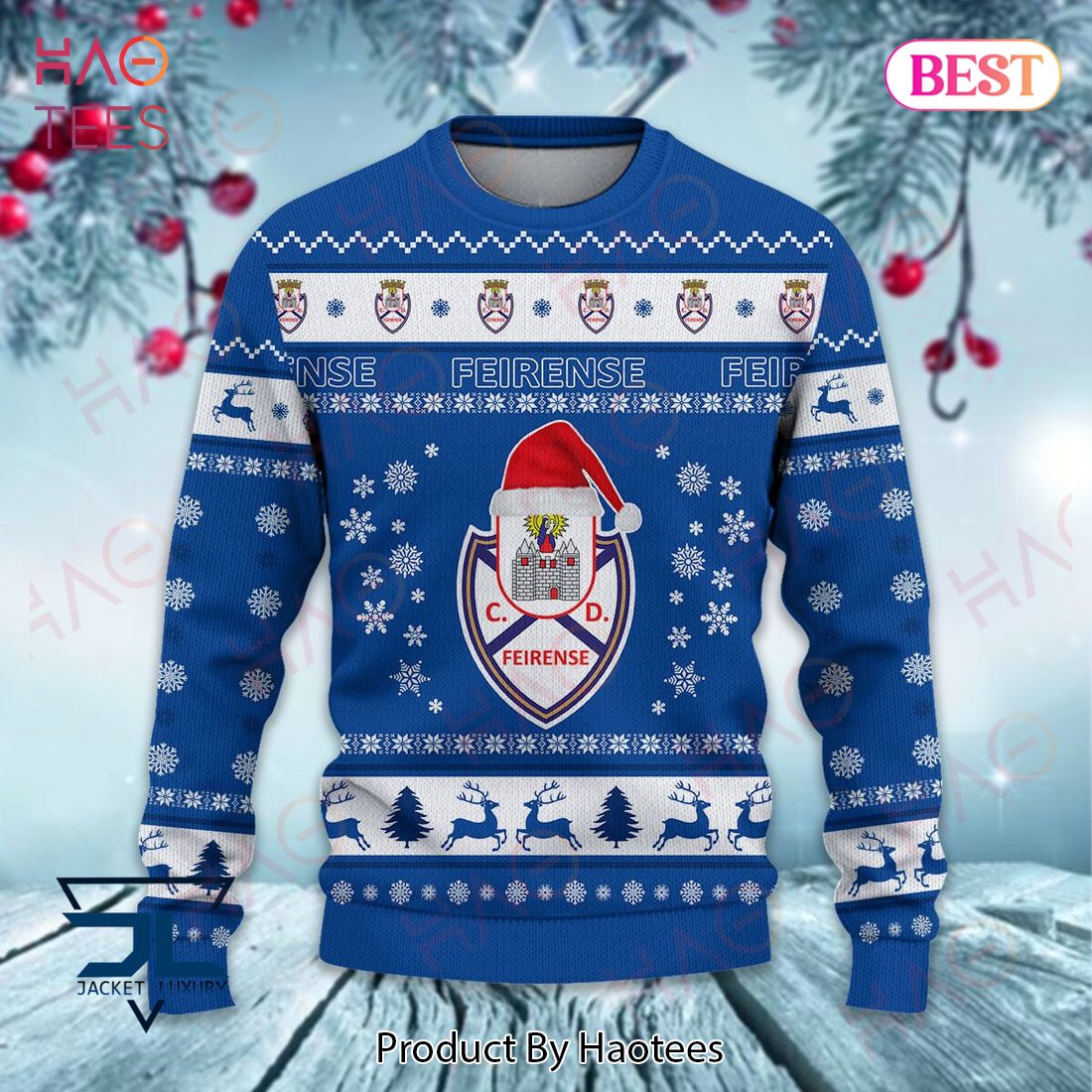 C.D. Feirense Christmas Luxury Brand Sweater Limited Edition C.D. Feirense Christmas Luxury Brand Sweater Limited Edition