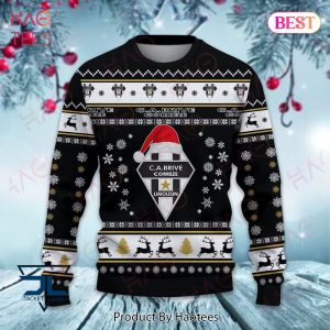 CA Brive Correze Limousin Christmas Luxury Brand Sweater Limited Edition