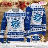 De Graafschap White Mix Blue Christmas Luxury Brand Sweater Limited Edition