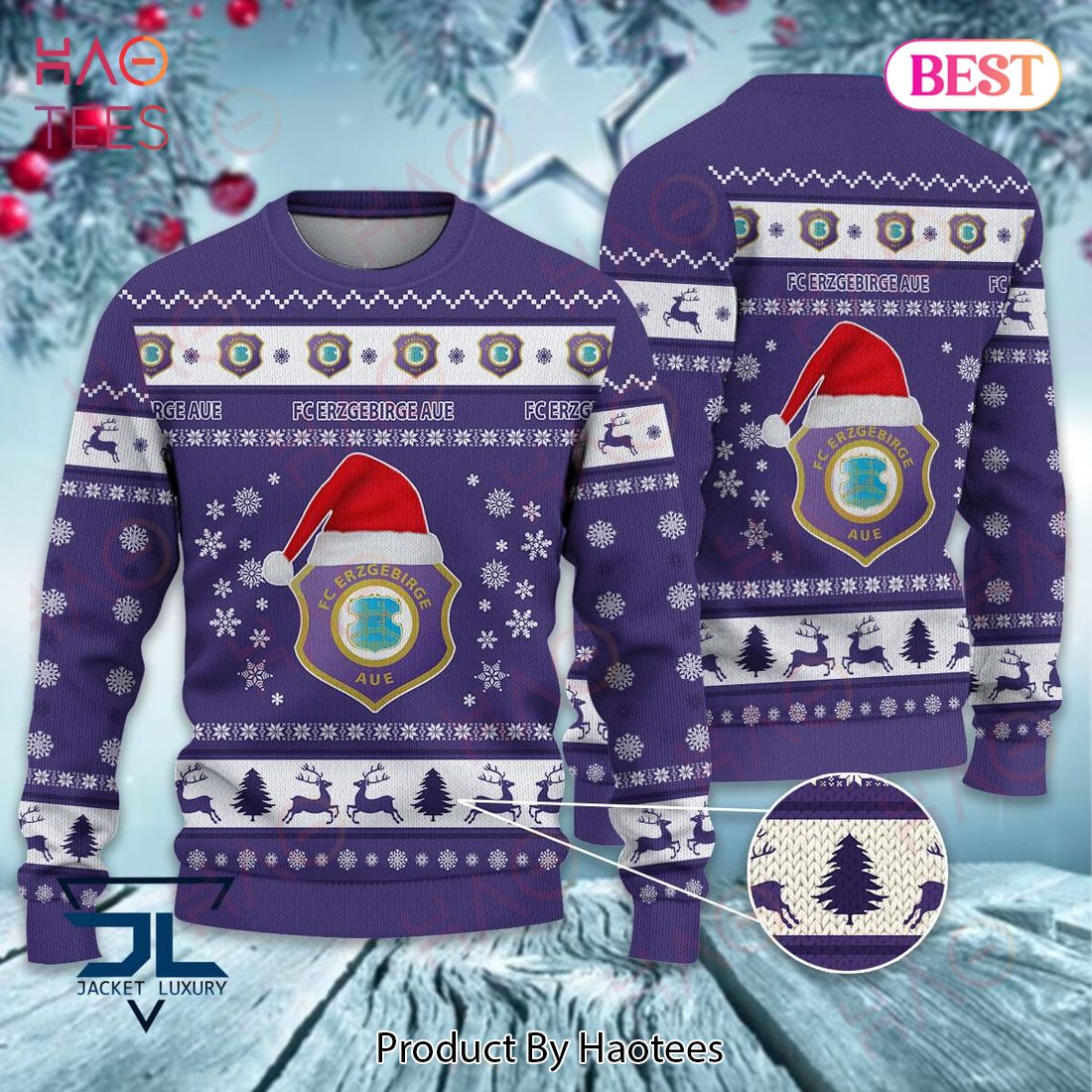 Erzgebirge Aue Christmas Luxury Brand Sweater Limited Edition