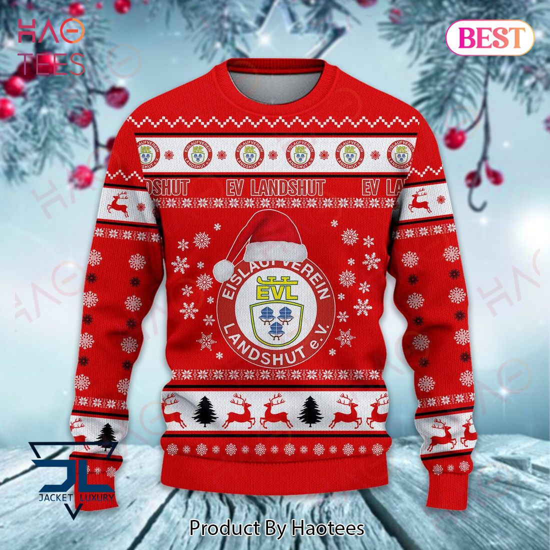 EV Landshut Christmas Luxury Brand Sweater Limited Edition EV Landshut Christmas Luxury Brand Sweater Limited Edition