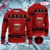 FC Amager Blue Mix White Christmas Luxury Brand Sweater Limited Edition