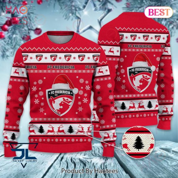 FC Fredericia 1991 Christmas Luxury Brand Sweater Limited Edition