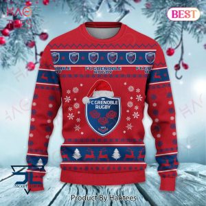 FC Grenoble Rugby Christmas Luxury Brand Sweater Limited Edition