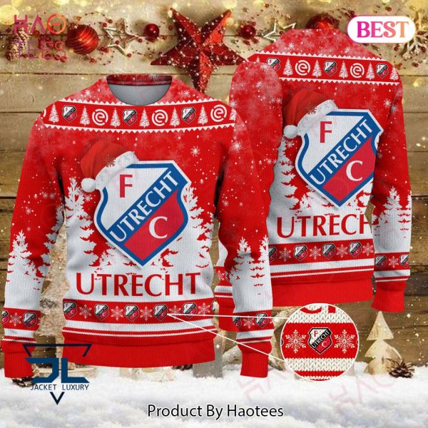 FC Utrecht Red Mix White  Luxury Brand Sweater Limited Edition
