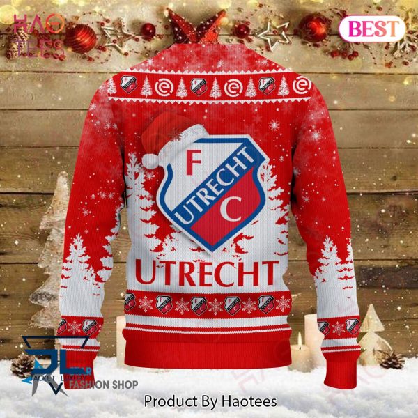 FC Utrecht Red Mix White  Luxury Brand Sweater Limited Edition