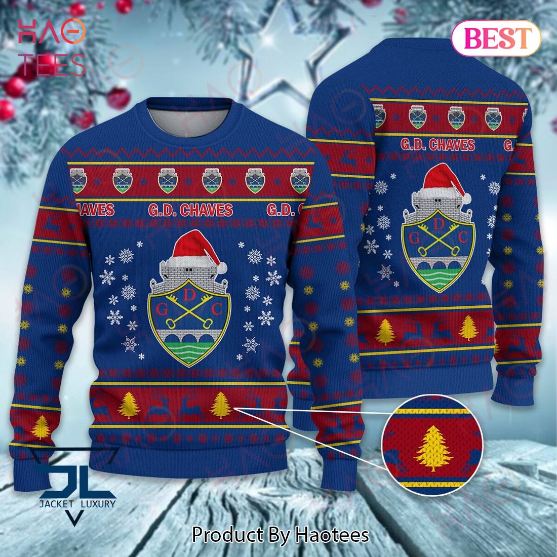 G.D Chaves Christmas Luxury Brand Sweater Limited Edition