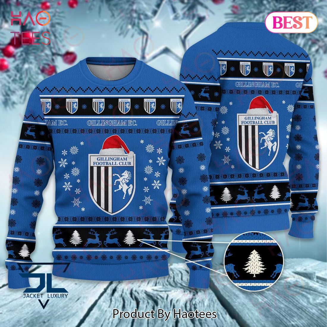 Gillingham Football Club Luxury Brand Sweater Limited Edition