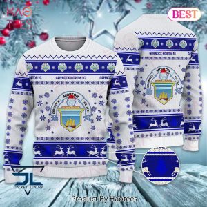 Greenock Morton F.C Christmas Luxury Brand Sweater Limited Edition