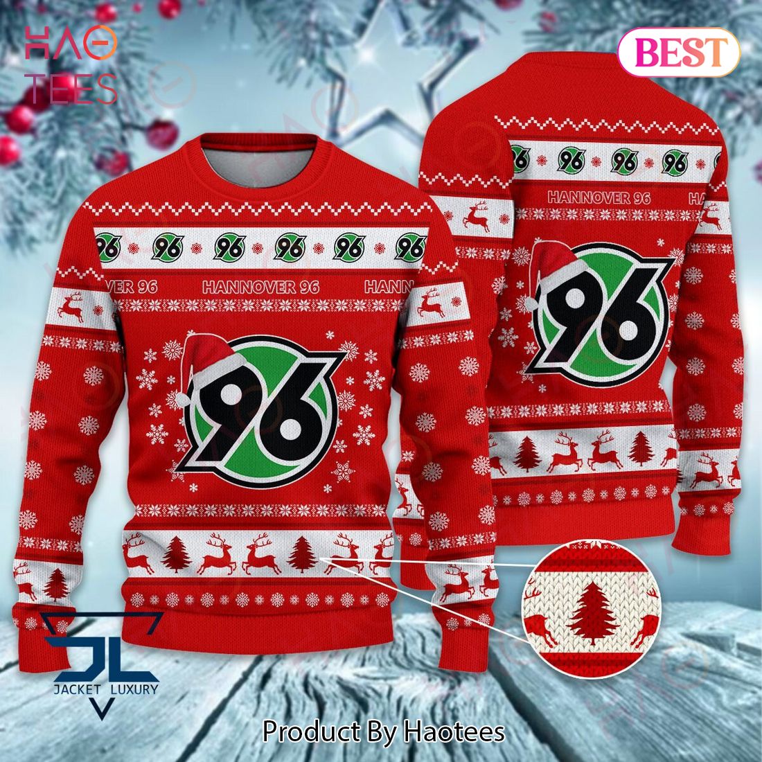 Hannover 96 Christmas Luxury Brand Sweater Limited Edition