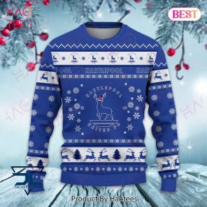 Hartlepool United Christmas Luxury Brand Sweater Limited Edition